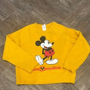 Disney Golden Mickey Mouse Crewneck
